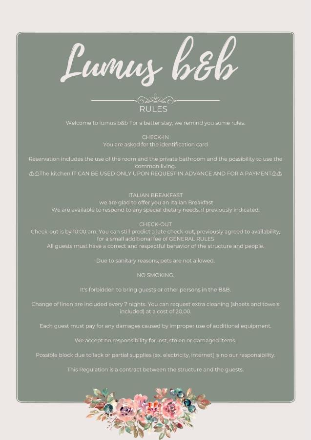 Lumus B&B Portici Buitenkant foto